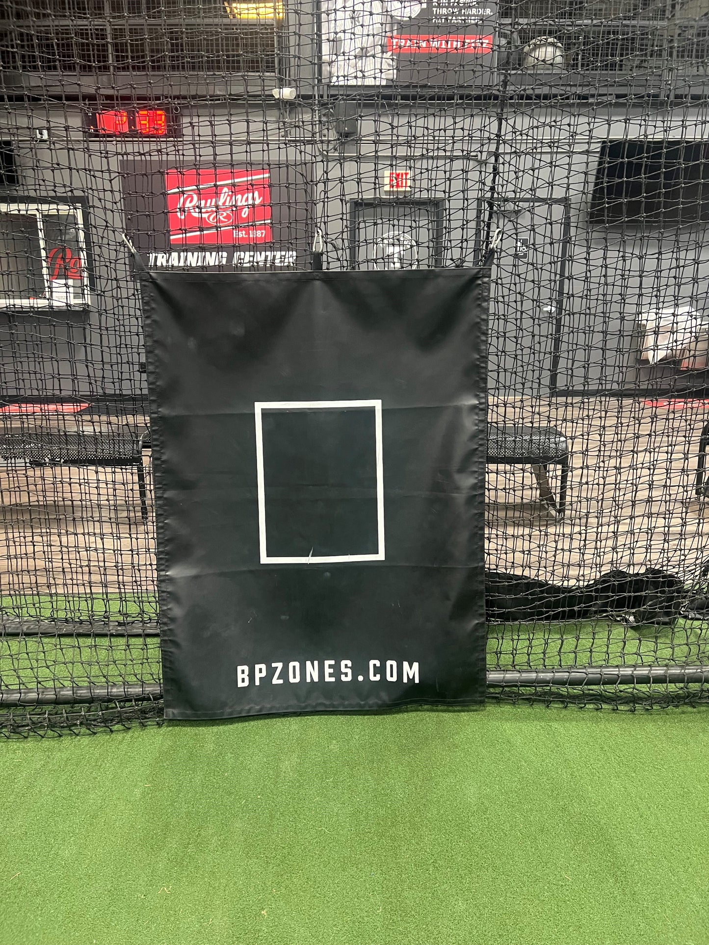 Batting cage vinyl backstop 3x4