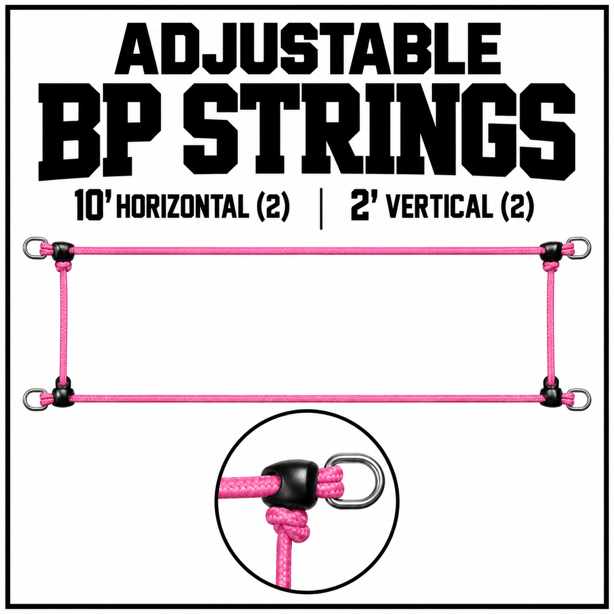 Strings - adjustable