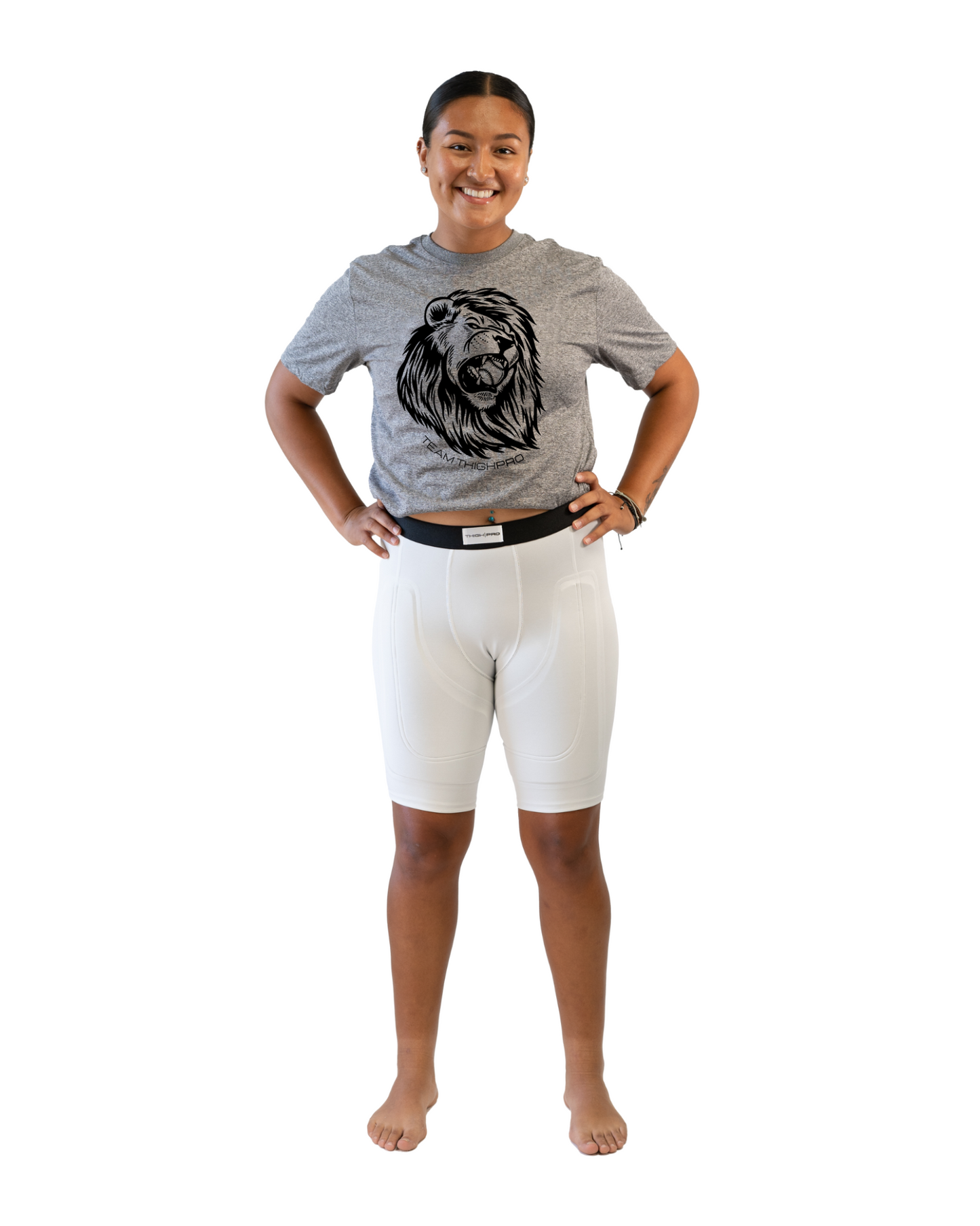 ThighPro Lacrosse Women White